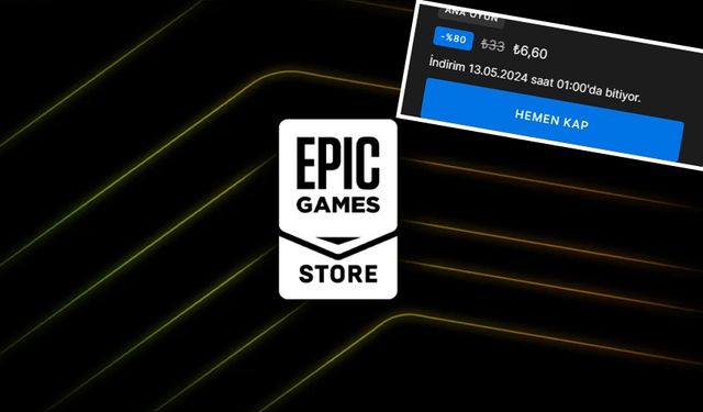 Steam'de 650 TL, Epic Games'te  6 TL'den satılıyor